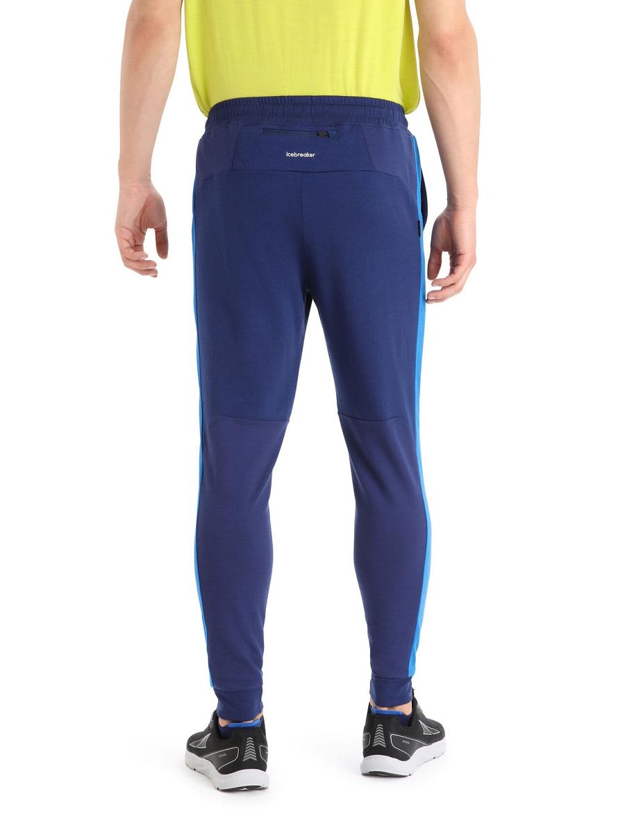 Pantalon Jogging Icebreaker ZoneKnit™ Merino Homme Bleu Royal Bleu Marine | FR 1142KORI